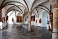 Early Christian art gallery at Schleswig Holstein State Museum in Gottorf Palace. Schleswig, Germany.
