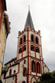 Tower & galleries of St Peter's Church. Bacharach, Germany.