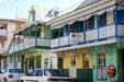 Filigree on heritage buildings. Roseau, Dominica.