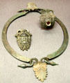 Greek ornamental handle parts at Antikensammlungen. Munich, Germany.