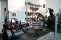 Collection of printing shop machines at Deutsches Museum. Munich, Germany.