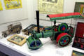 Steam roller model built with Märklin metal construction set at Deutsches Museum. Munich, Germany.
