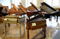 Piano & harpsichord collection at Deutsches Museum. Munich, Germany