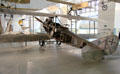 Cut-away view of Rumpler C IV WWI 2-seat fighter / reconnaissance at Deutsches Museum. Munich, Germany.