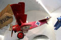 Fokker Dr. I triplane WWI fighter at Deutsches Museum. Munich, Germany