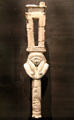 Faience arc-style sistrum rattle at Museum Ägyptischer Kunst. Munich, Germany.