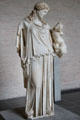 Eirene, goddess of peace, as mother of prosperity copy of original by sculptor Cephisodotus of Athens at Glyptothek. Munich, Germany