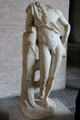 Roman copy of statue of leaning satyr original by Praxiteles at Glyptothek. Munich, Germany