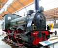 Landwührden passenger train steam locomotive by Krauss & Cie. at Deutsches Museum Transport Museum. Munich, Germany.