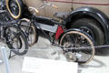 Opel bicycle with auxiliary motor at Deutsches Museum Transport Museum. Munich, Germany.
