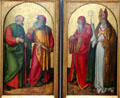 Sts Joseph, Joachim, Simeon & Lazarus painting by Albrecht Dürer at Alte Pinakothek. Munich, Germany.