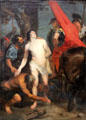 Martyrdom of St Sebastian painting by Anthony van Dyck at Alte Pinakothek. Munich, Germany.