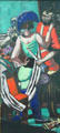 Shrovetide in Paris painting by Max Beckmann at Pinakothek der Moderne. Munich, Germany.