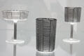 Glasservice Series B stemware by Josef Hoffmann for J.&L. Lobmeyr of Vienna at Pinakothek der Moderne. Munich, Germany.