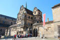 Renaissance wing & Beautiful Gate of Old Court. Bamberg, Germany