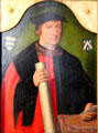 Bürgermeister Heimbach portrait by Bartholomäus Bruyn Elder at Bamberg City Museum. Bamberg, Germany.