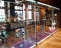 Glass collection at Coburg Castle. Coburg, Germany.