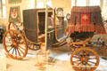 Galacoupé ceremonial court vehicle perhaps used by Queen Victoria made in Brussels at Coburg Castle. Coburg, Germany