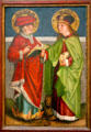 St Barnabas & St Mark painting at St Lawrence Church. Nuremberg, Germany.