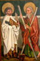 St Bartholomew & St Andrew painting at St Lawrence Church. Nuremberg, Germany