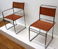 Tubular steel chairs by Marcel Breuer of Hungary at Germanisches Nationalmuseum. Nuremberg, Germany.