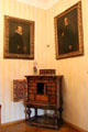 Cabinet & Tucher family portraits at Tucher Mansion Museum. Nuremberg, Germany.
