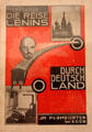 Die Reise Lenins durch Deutschland im plombierten Wagen poster for 1924 book by Fritz Platten at Nuremberg Transport Museum. Nuremberg, Germany.