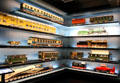 Model railroad collection at Nuremberg Transport Museum. Nuremberg, Germany.