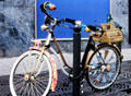 Decorated bicycle. Nuremberg, Germany.
