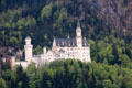 Neuschwanstein Castle built by Louis II, aka "mad king Ludwig" of Bavaria was incomplete when opened as a museum, after his death in 1886. Füssen, Germany.