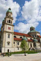 St Lorenz Basilica with its towers & domes. Kempten, Germany.