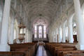 Interior of St. Stephan's Evangelical-Lutheran Church. Lindau im Bodensee, Germany.