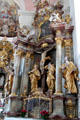 Cross Altar by F.X. Schmädl at St Peter & Paul Church. Oberammergau, Germany.