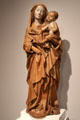 Madonna & Child carving by Hans Multscher at Ulmer Museum. Ulm, Germany.