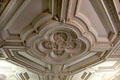 Carved coffered ceiling at Ulmer Museum. Ulm, Germany.