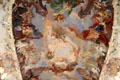 Ceiling fresco with scenes of wisdom in library at Kloster Wiblingen. Ulm, Germany.