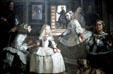 Painting of Family of Philip IV by Diego Velázquez in Prado Museum. Madrid, Spain.