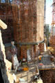 Construction activity at Sagrada Familia. Barcelona, Spain.