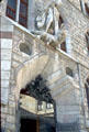 Portal of Casa Botines by Gaudi. León