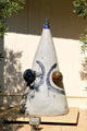 Conical sculpture by Joan Miró at Fundació Joan Miró. Barcelona, Spain.