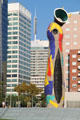 Dona i Ocell statue by Joan Miró in Parc de Joan Miró. Barcelona, Spain.
