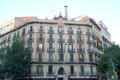 Corner building. Barcelona, Spain.