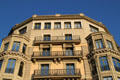 Passeig de Gràcia 110 apartment building on Plaça de Joan Carles I. Barcelona, Spain.
