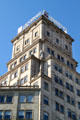 Crown of Generali building. Barcelona, Spain.