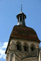Lantern tower of Collegiale Notre Dame. Beaune, France.