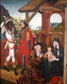 Adoration of the Magi by Martin Schongauer workshop in Unterlinden Museum. Colmar, France.