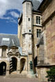 Bellegarde Staircase & Bar Tower built by Philippe-le-Bon & used as a prison in Palace of Dukes. Dijon, France.