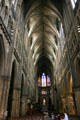 Cathedral of St Etienne nave. Metz, France.