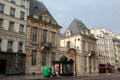 Hotel de Mayenne with Presse stand. Paris, France.