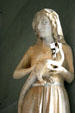 Statue of Eve in Tau Palace Museum. Reims, France.